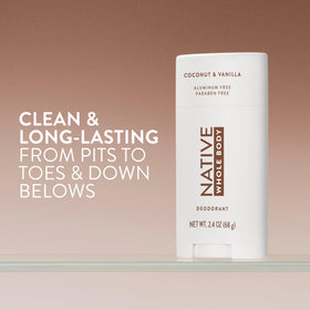 Native Whole Body Deodorant Coconut & Vanilla packaging
