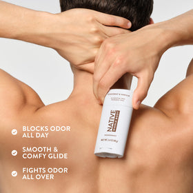 Native Whole Body Deodorant Coconut & Vanilla texture close-up