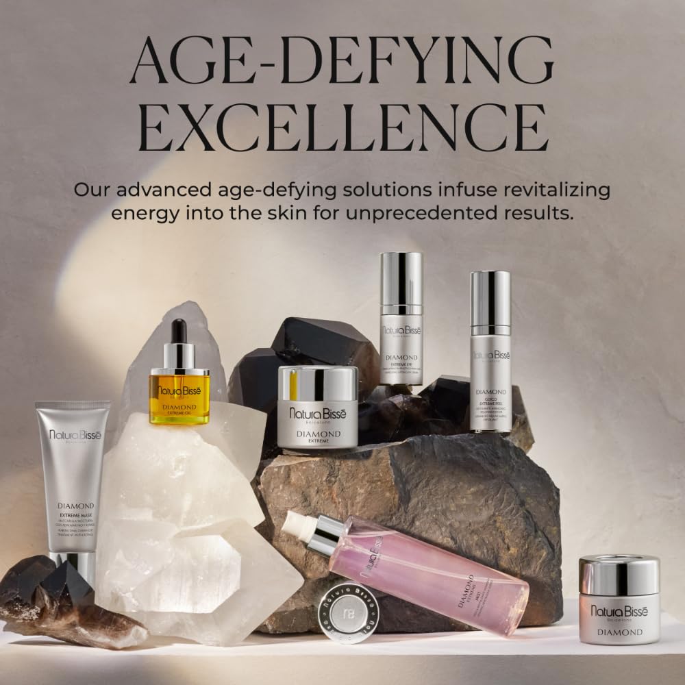 Natura Bissé Diamond Extreme Eye Cream lifestyle scene with model