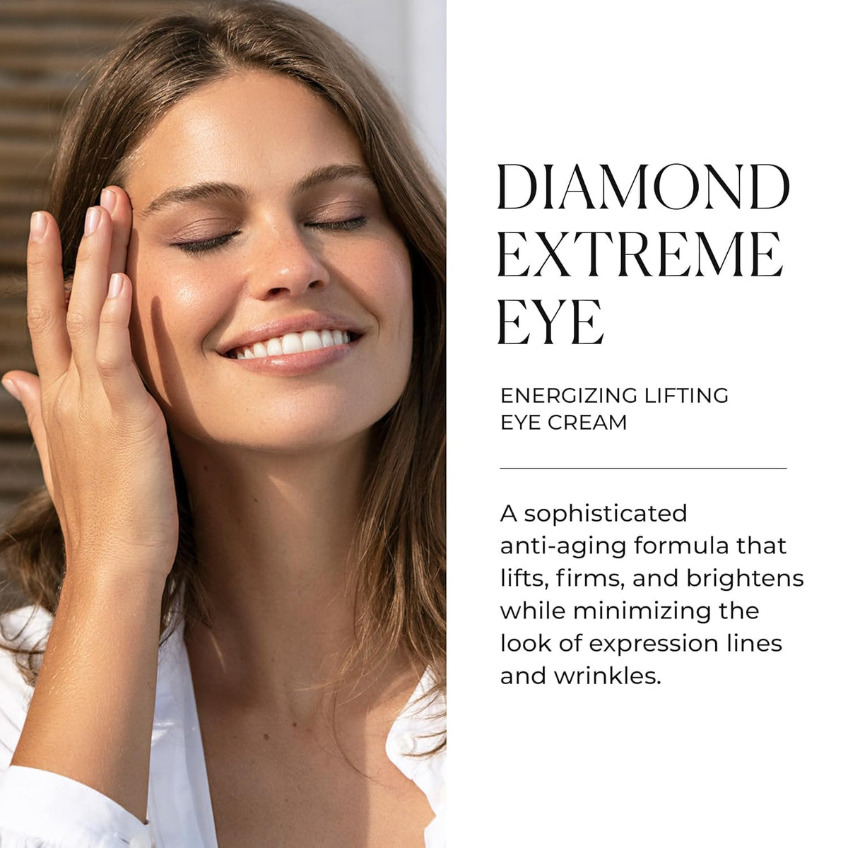 Natura Bissé Diamond Extreme Eye Cream packaging side view