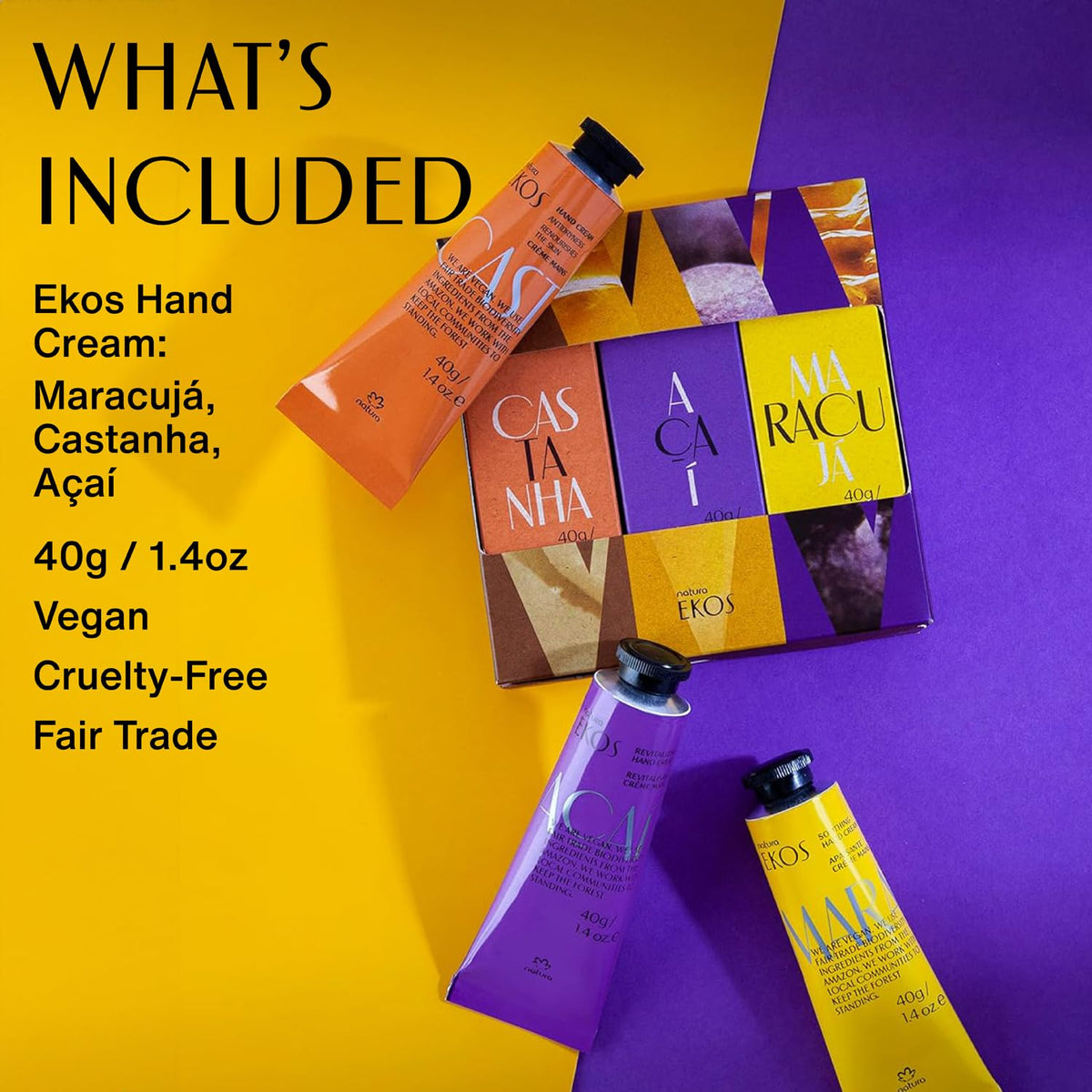 natura Brazil Nut hand cream tube close-up