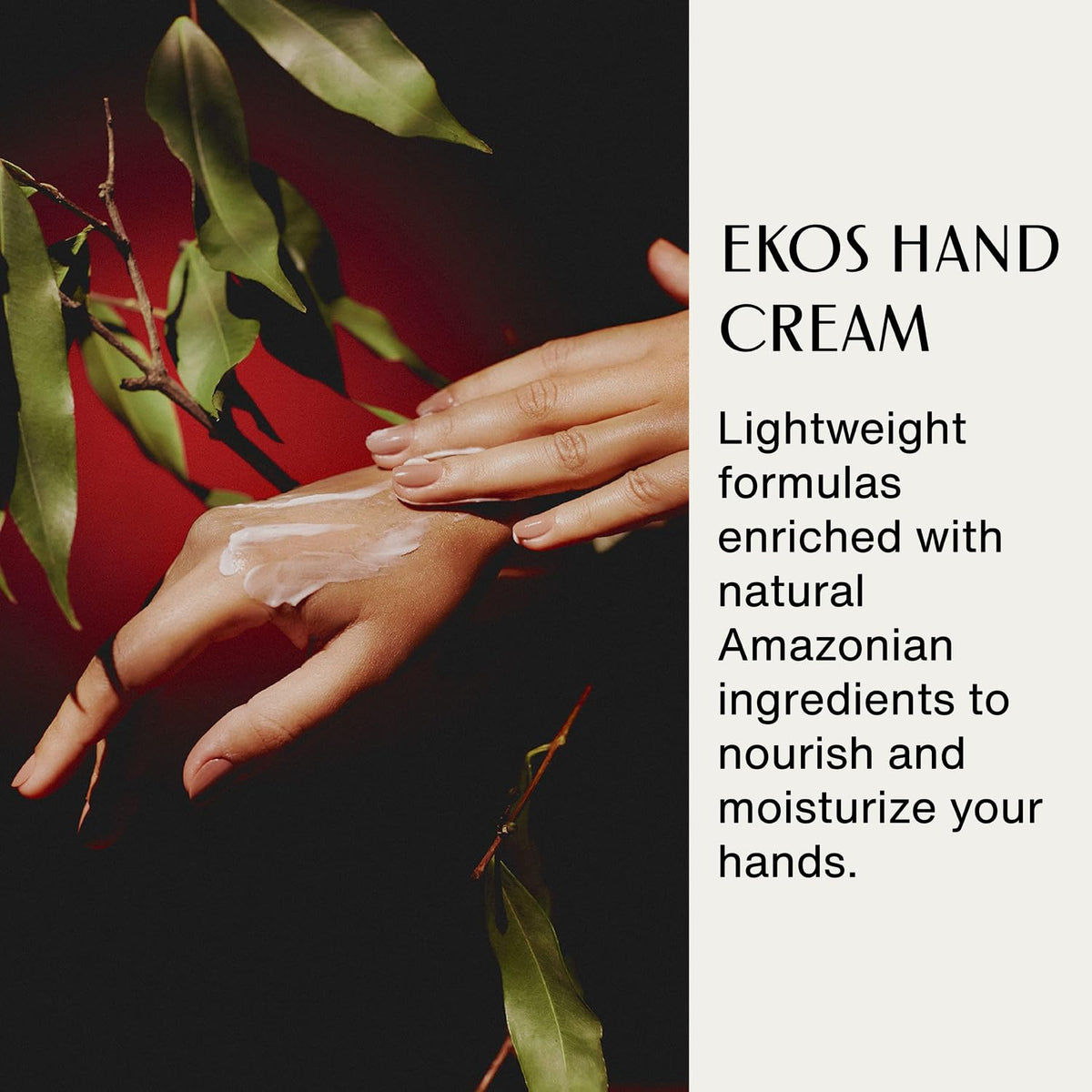 natura hand cream gift set beautifully wrapped in Ekos box