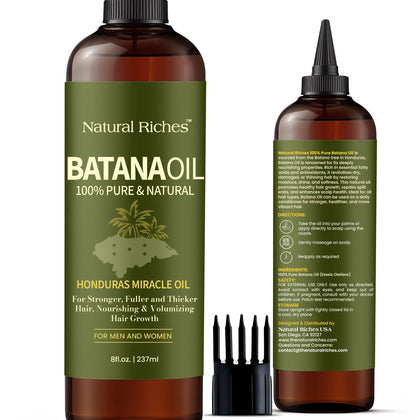 Natural Riches Batana Oil 8 Fl Oz front view