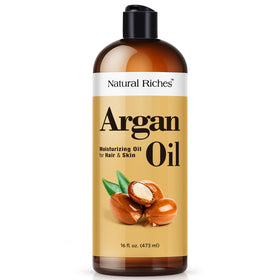 Natural Riches Moroccan Argan Oil 16 Fl Oz front view