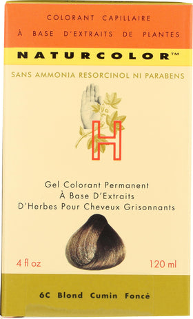 Naturcolor Dark Caraway Blonde Hair Dye packaging side view