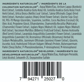 Naturcolor Hair Dye Light Twinberry Chestnut application process