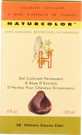 Naturcolor Hair Dye packaging side view