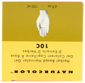Naturcolor Hair Dye swatch on hair
