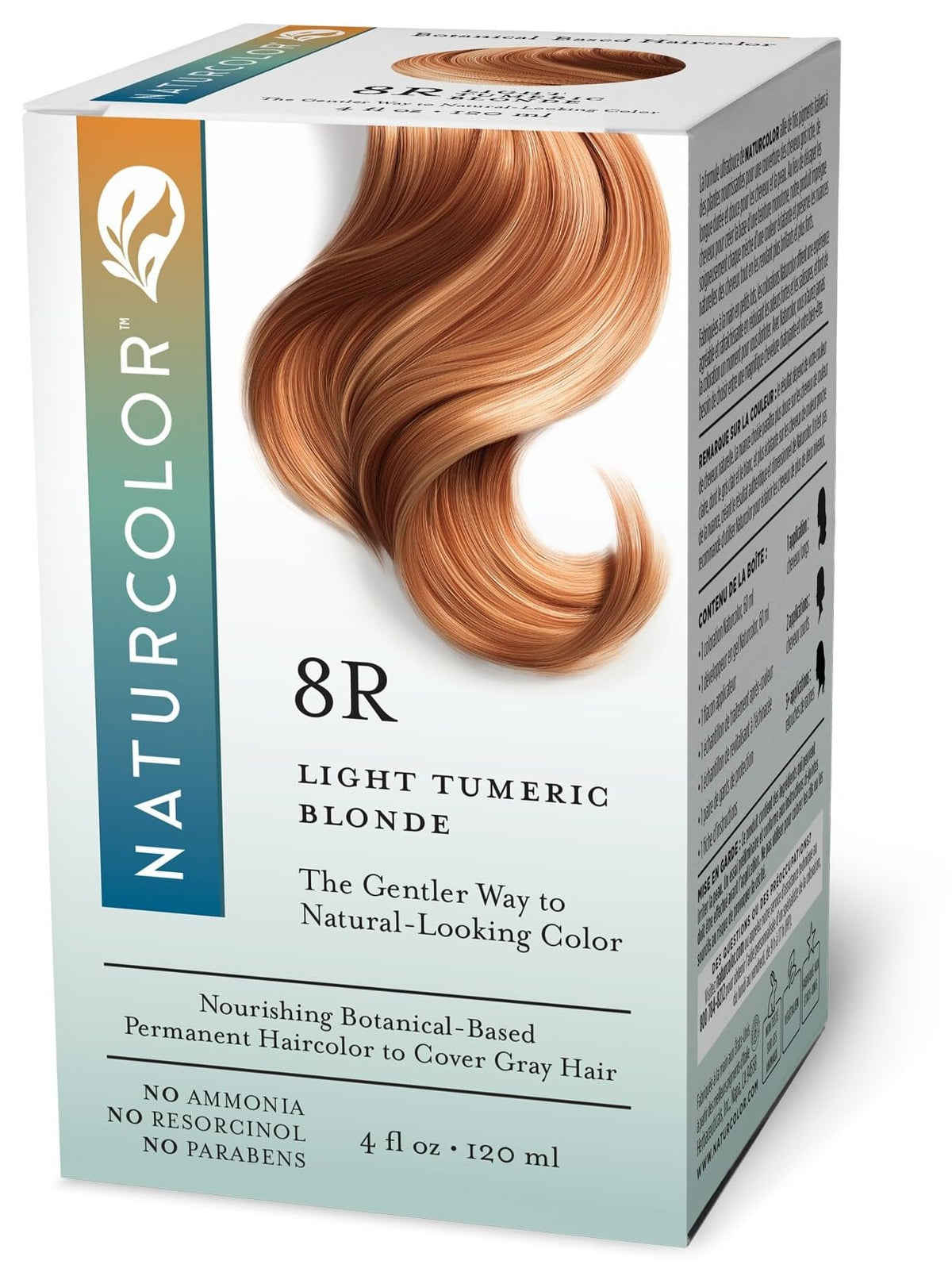Naturcolor Haircolor Light Turmeric Blonde 4oz front view
