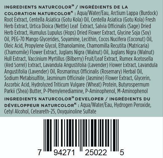 Naturcolor Haircolor Mullein Blonde application scene