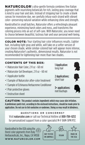Naturcolor Haircolor Poppy Seed colour swatch