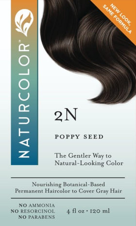 Naturcolor Haircolor Poppy Seed packaging side view