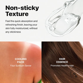 Nature Republic Aloe Vera Gel 3 pack display
