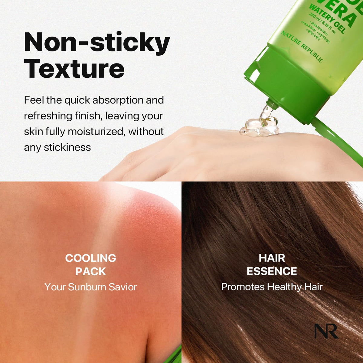 Nature Republic Aloe Vera Gel usage for dry lips