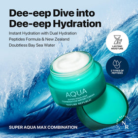 Nature Republic Super Aqua Max Combination Watery Cream texture close-up