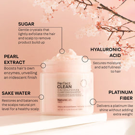NATURELAB. TOKYO Perfect Clean Scalp Scrub 8.1 oz lid open