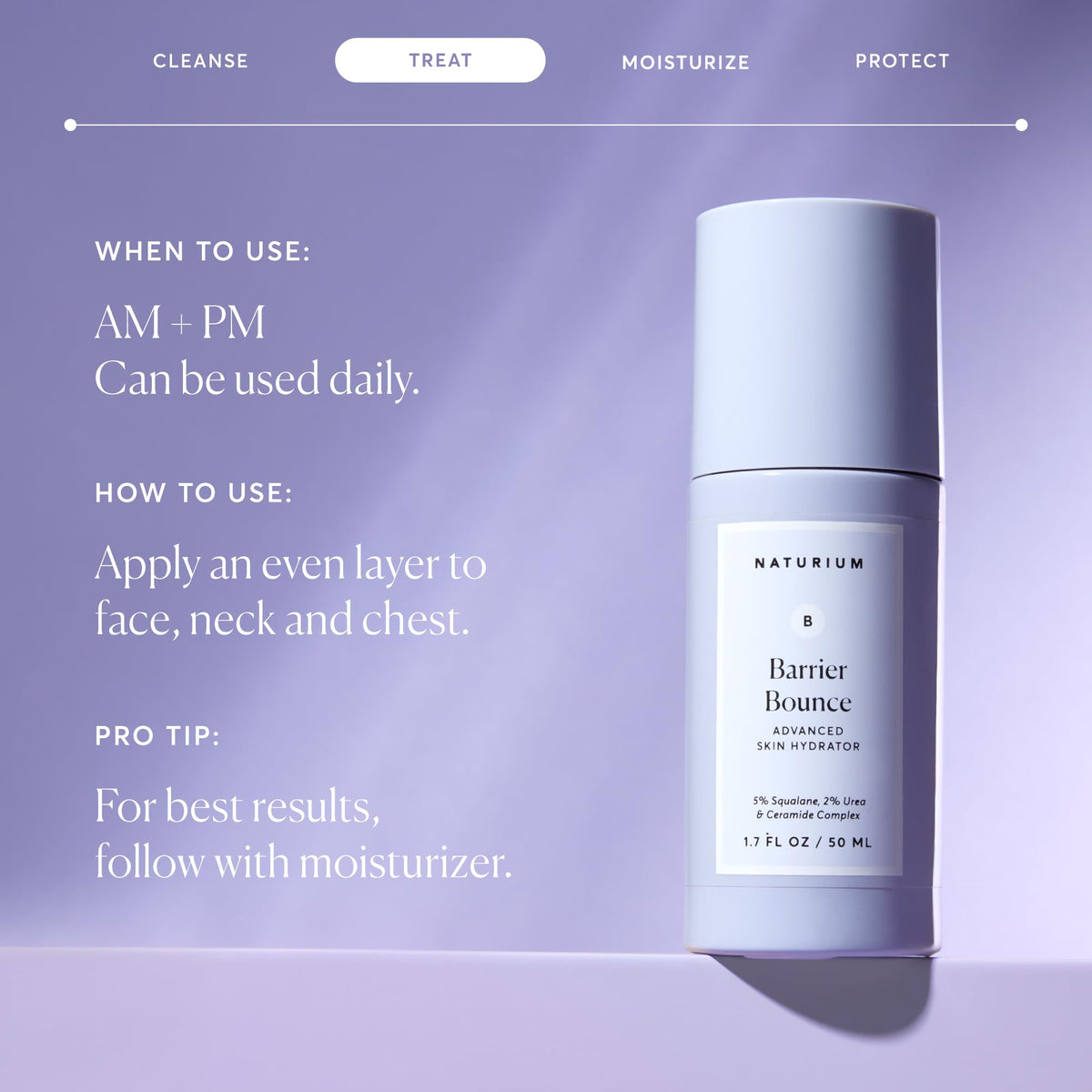 Naturium Barrier Bounce Serum texture on skin