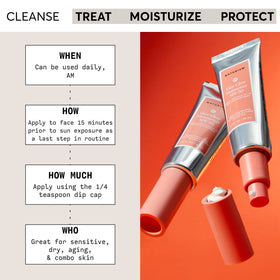 Naturium Dew-Glow Moisturizer SPF 50 back view