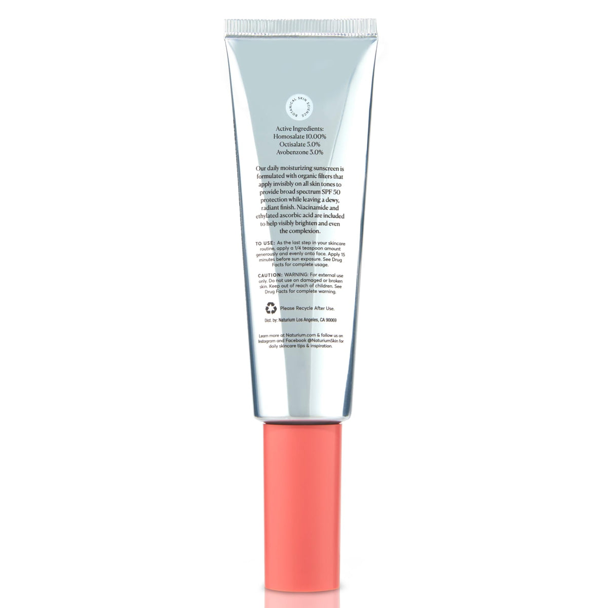 Naturium Dew-Glow Moisturizer SPF 50 packaging