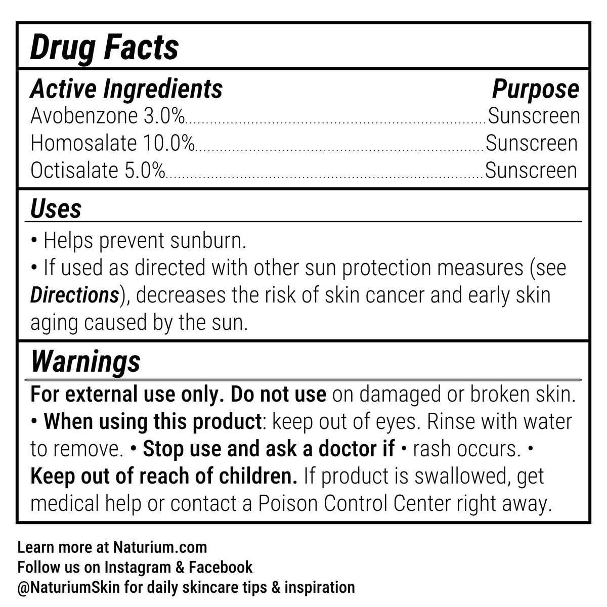 Naturium Dew-Glow Tinted Moisturizer SPF 50+ Deep side view