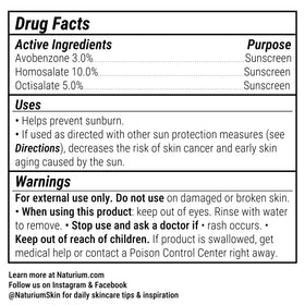 Naturium Dew-Glow Tinted Moisturizer SPF 50+ Deep side view