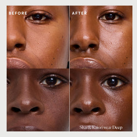 Naturium Dew-Glow Tinted Moisturizer SPF 50+ Deep texture close-up
