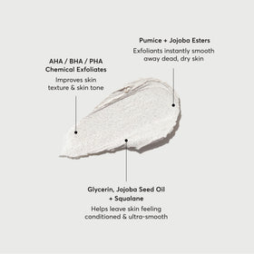 Naturium KP Body Scrub & Mask 8 oz back view