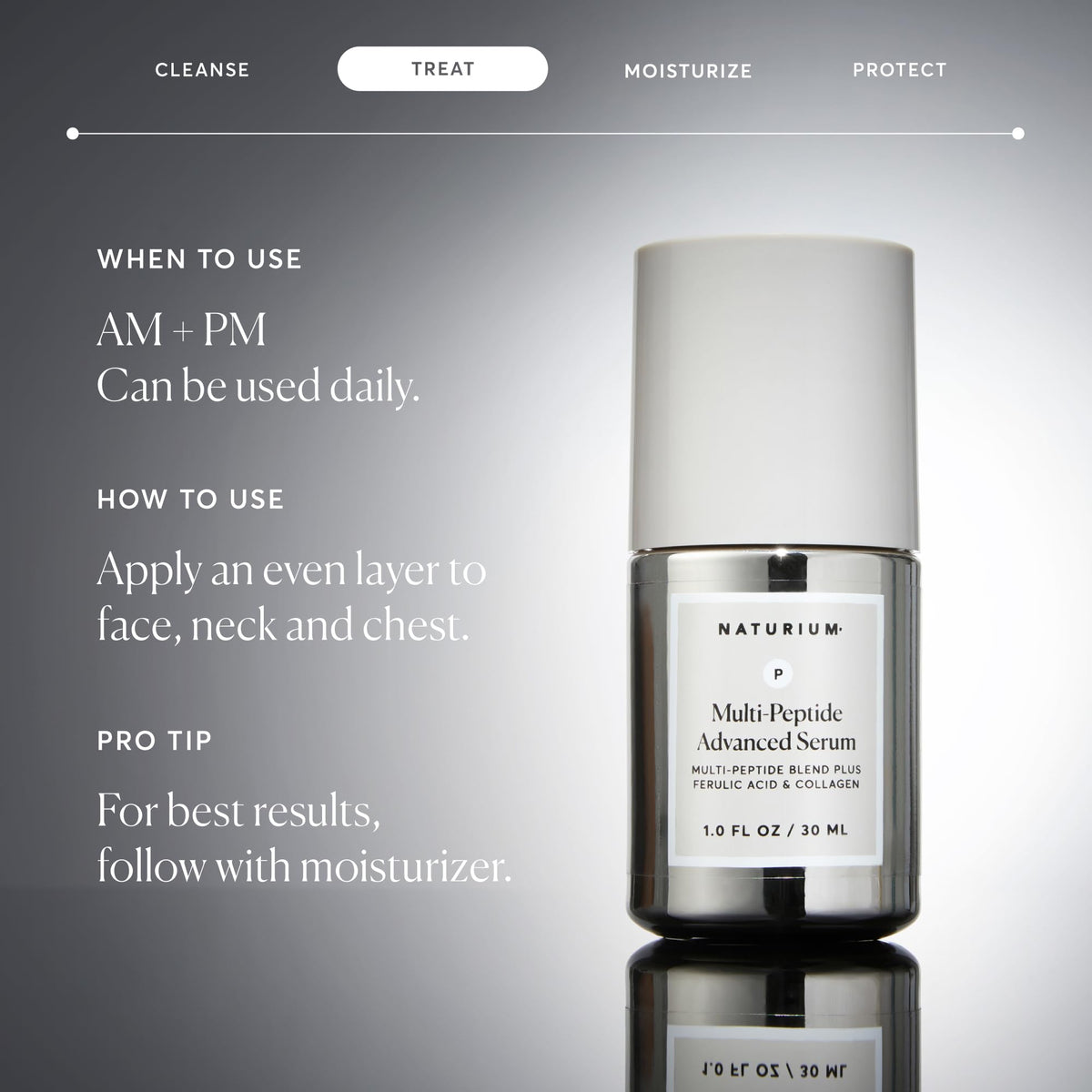 Naturium Multi-Peptide Advanced Serum 1 oz texture close-up