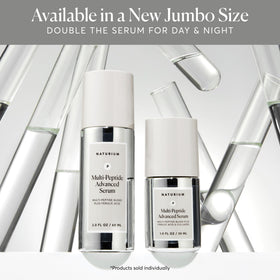 Naturium Multi-Peptide Advanced Serum Jumbo application on skin