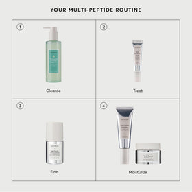 Naturium Multi-Peptide Eye Cream 0.5 oz application on skin