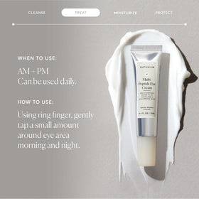 Naturium Multi-Peptide Eye Cream 0.5 oz texture close-up