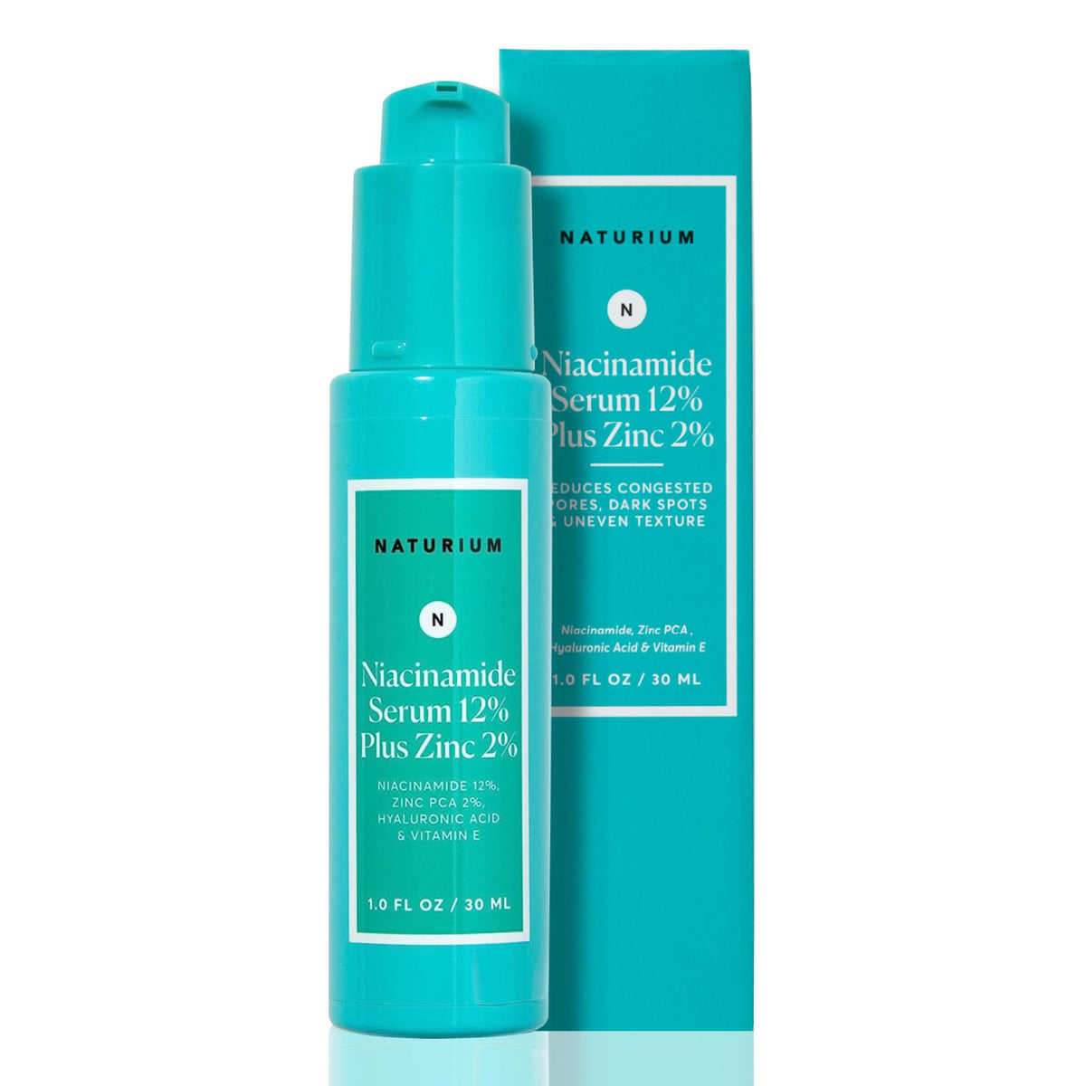 Naturium Niacinamide Face Serum 12% Plus Zinc 2% front view