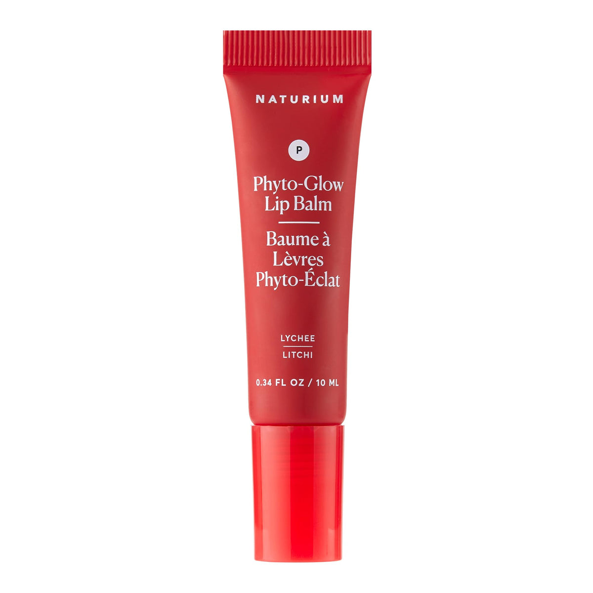 Naturium Phyto-Glow Lip Balm 0.34 oz Lychee front view