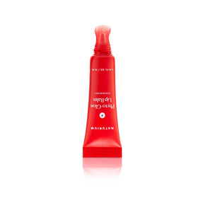Naturium Phyto-Glow Lip Balm 0.34 oz Strawberry application on lips