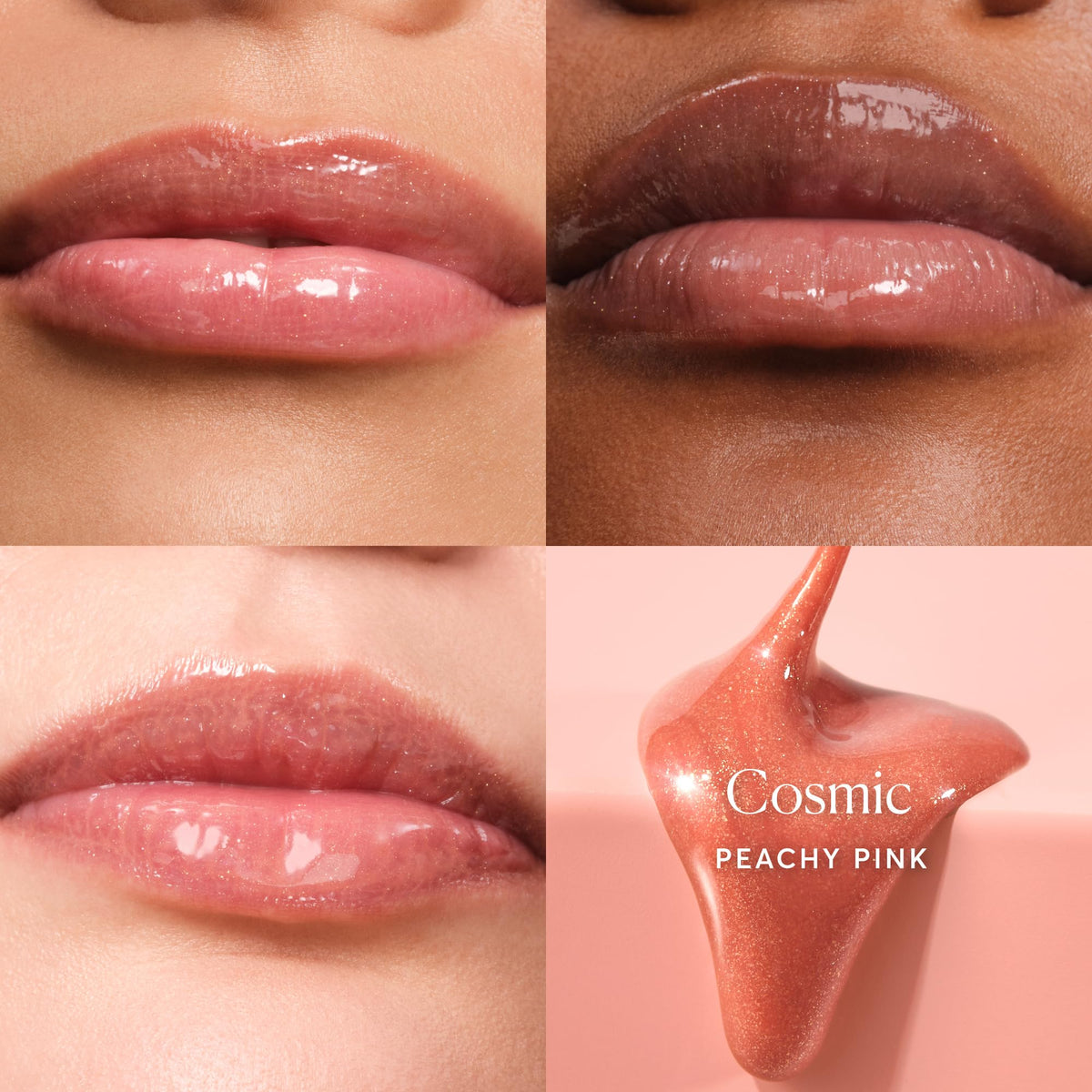 Naturium Phyto-Glow Lip Balm Shimmer Cosmic shade swatch