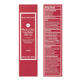 Naturium Phyto-Glow Lip Balm SPF 45 Oasis packaging details