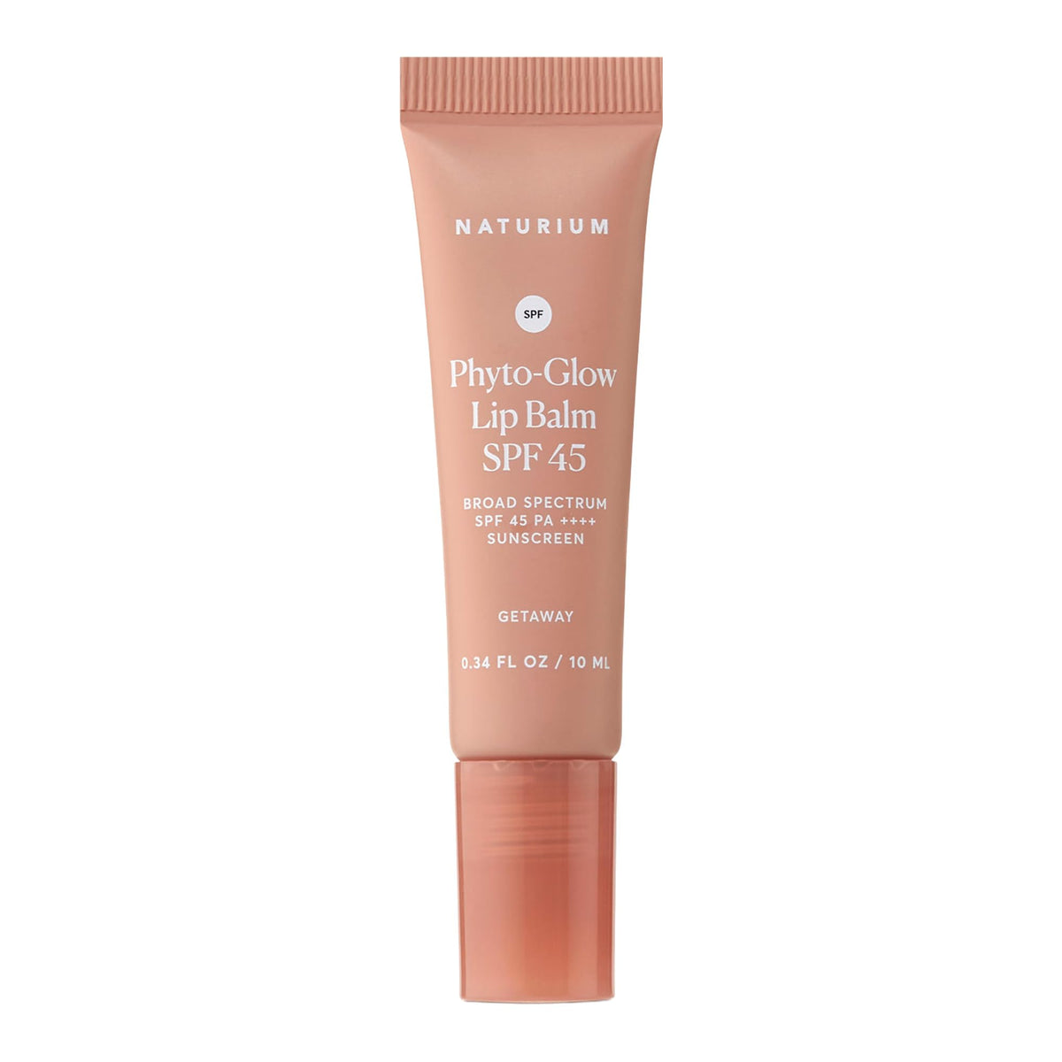 Naturium Phyto-Glow Lip Balm SPF 45 tinted gloss front view