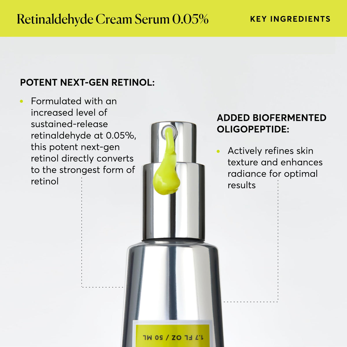 Naturium Retinaldehyde Cream Serum 0.05% usage instructions