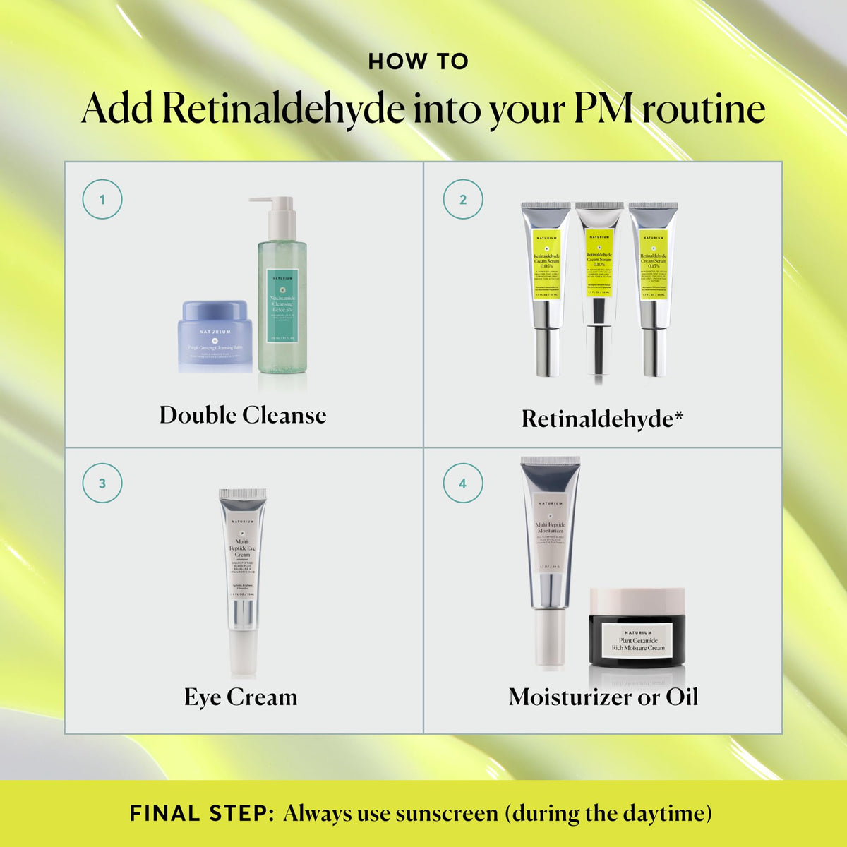Naturium Retinaldehyde Cream Serum 0.15% ingredients list