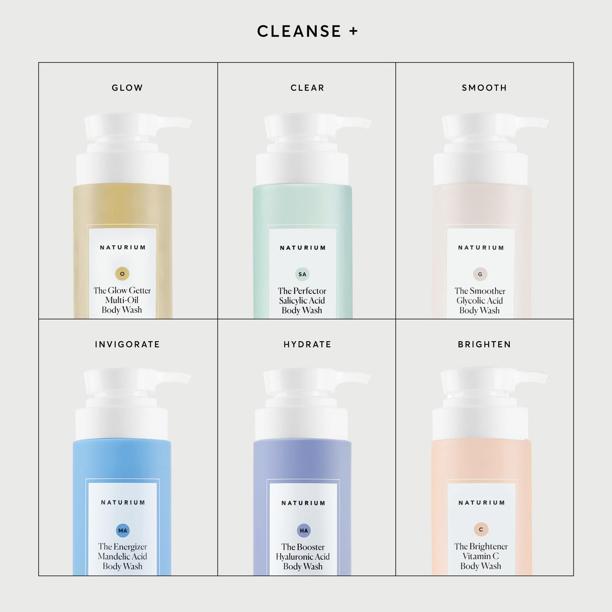 Naturium The Glow Getter Multi-Oil Hydrating Body Wash texture close-up