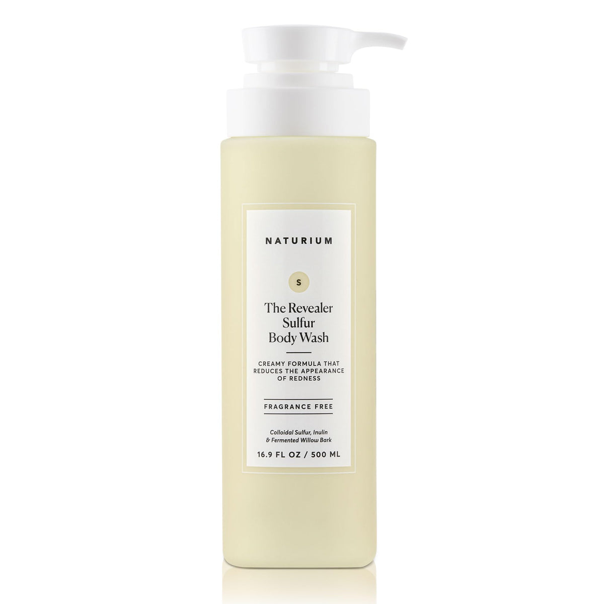 Naturium The Revealer Body Wash 500 mL front view with packaging