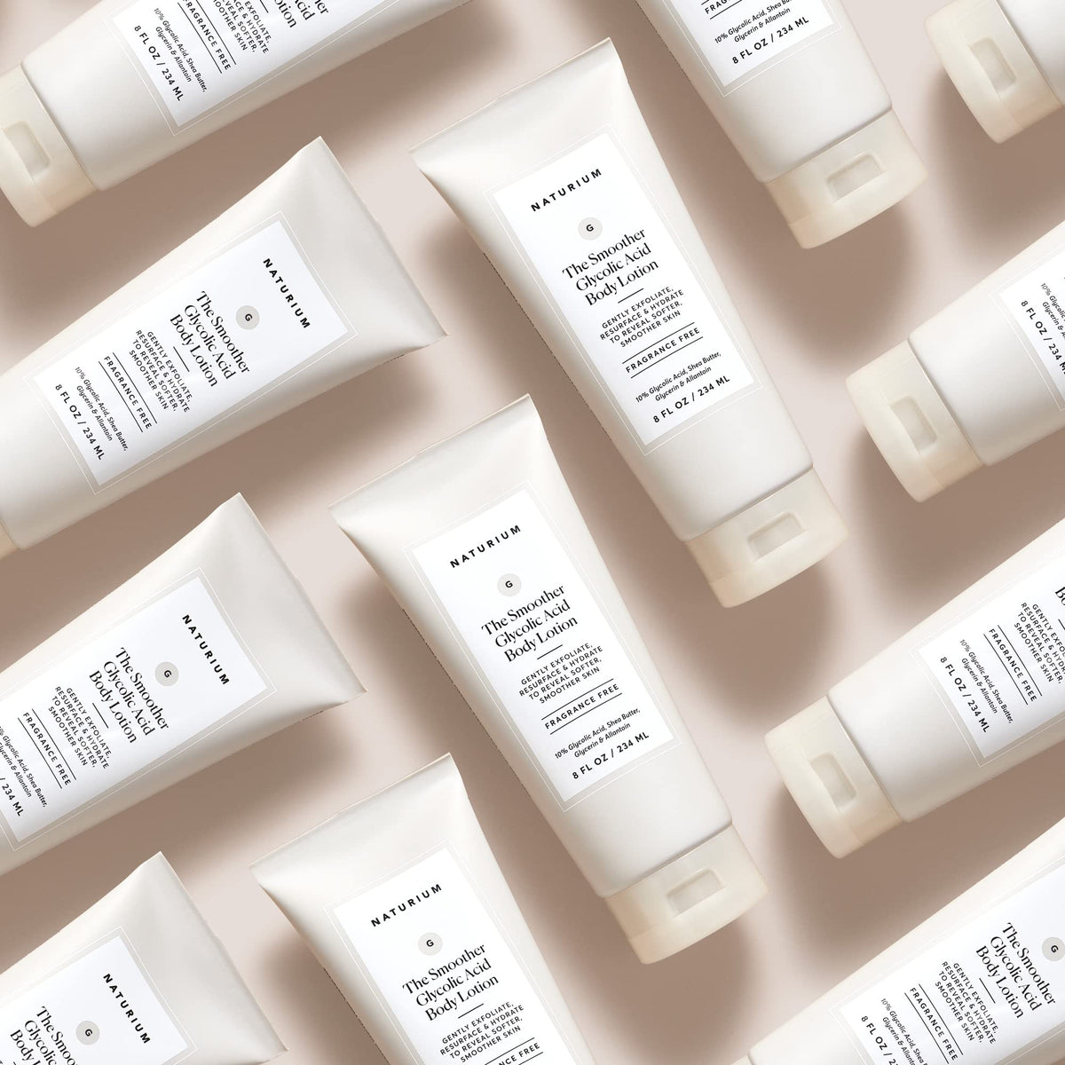 Naturium The Smoother Glycolic Acid Body Lotion with natural ingredients