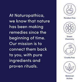 Naturopathica Chamomile Cleansing Milk 5 fl oz texture on skin