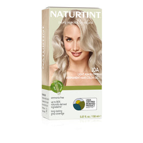 Naturtint 10A Light Ash Blonde Permanent Hair Colour box front view
