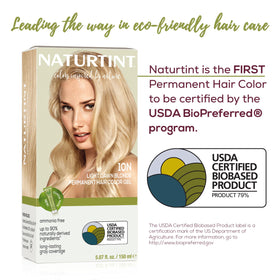 Naturtint 10N Light Dawn Blonde application process