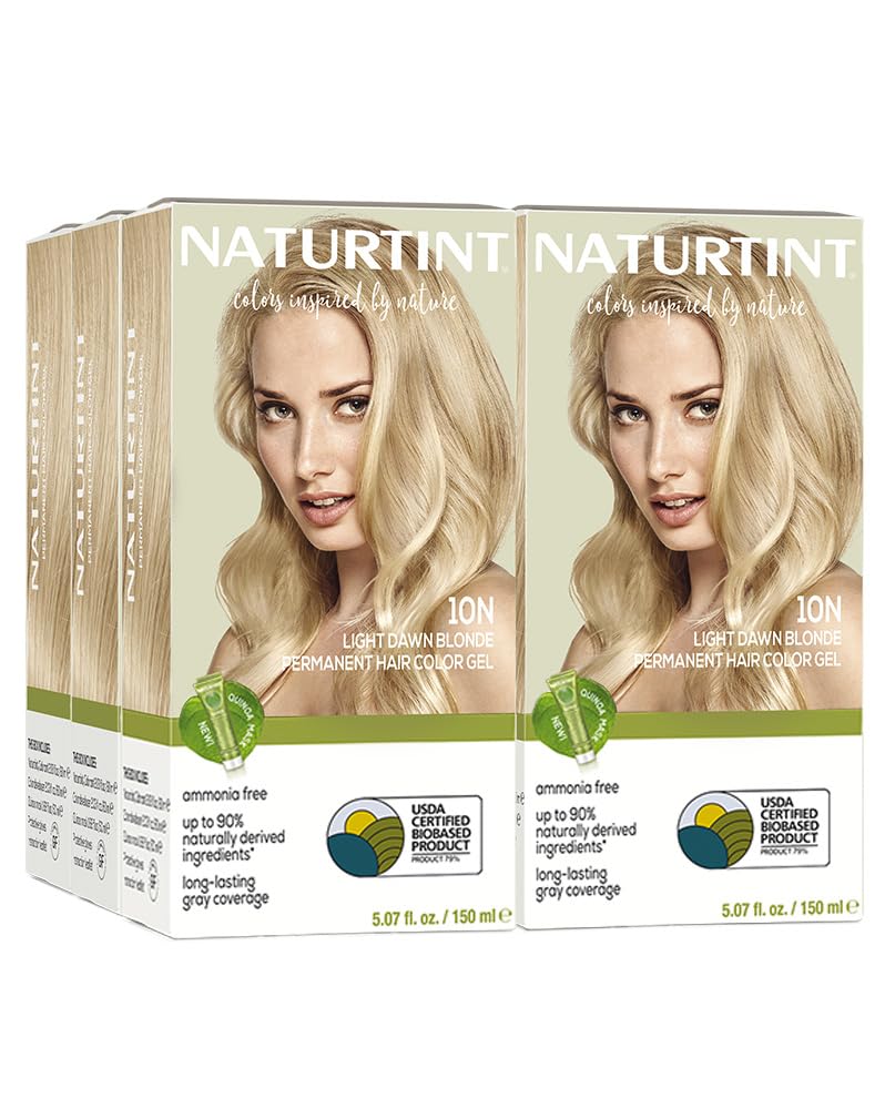 Naturtint 10N Light Dawn Blonde Permanent Hair Colour front view