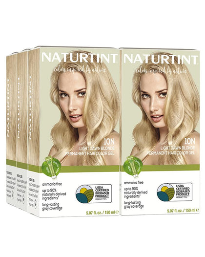 Naturtint 10N Light Dawn Blonde Permanent Hair Colour front view