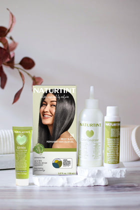 Naturtint 1N Ebony Black hair colour packaging