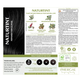 Naturtint 1N Ebony Black product packaging