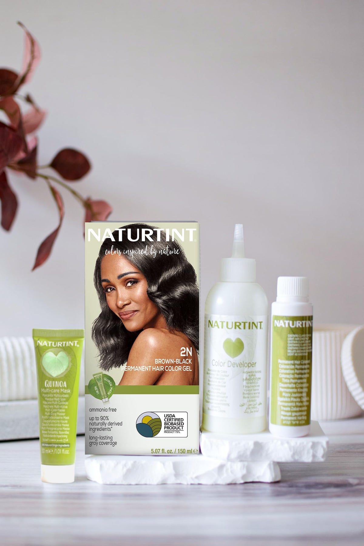 Naturtint 2N Brown Black packaging side view